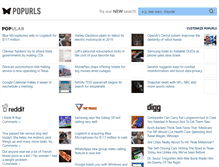 Tablet Screenshot of m.popurls.com